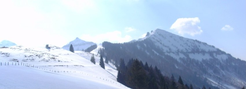Auf dem Weg zum Regenspitz-Gipfel